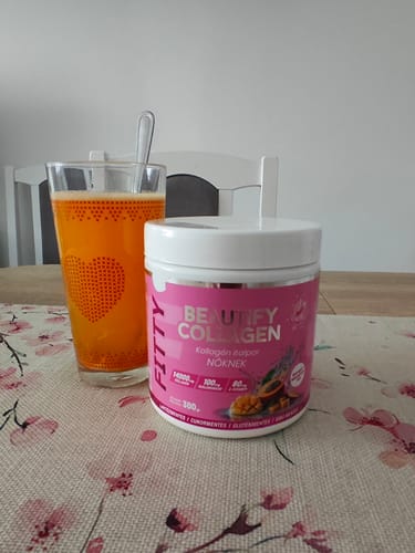Customer photo review of Beautify Kollagén italpor nőknek