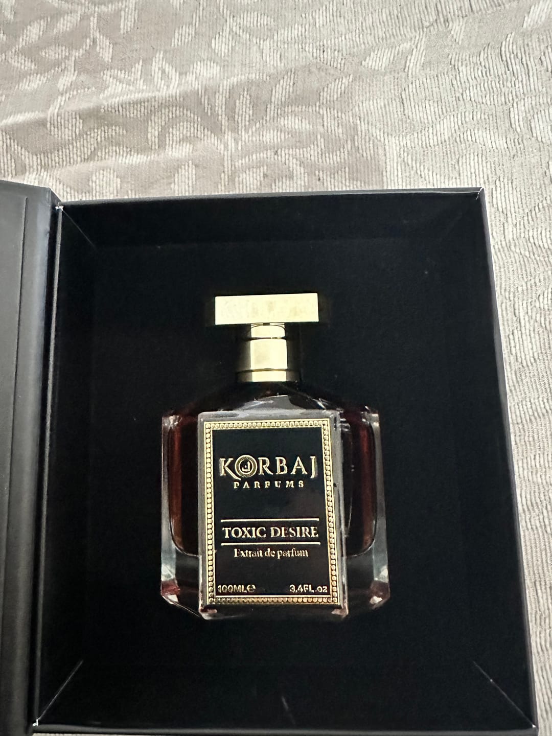 Customer photo review of Korbaj TOXIC DESIRE - Extrait de Parfum 100ml