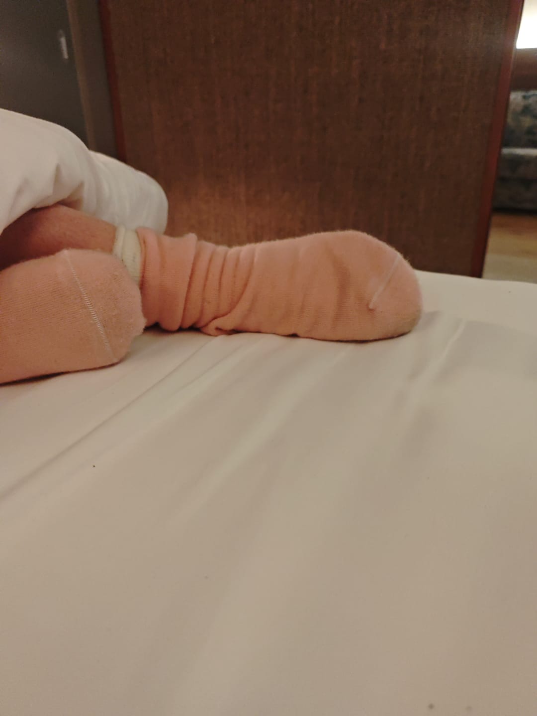Customer photo review of Kuschelsocke mit Vollplüsch