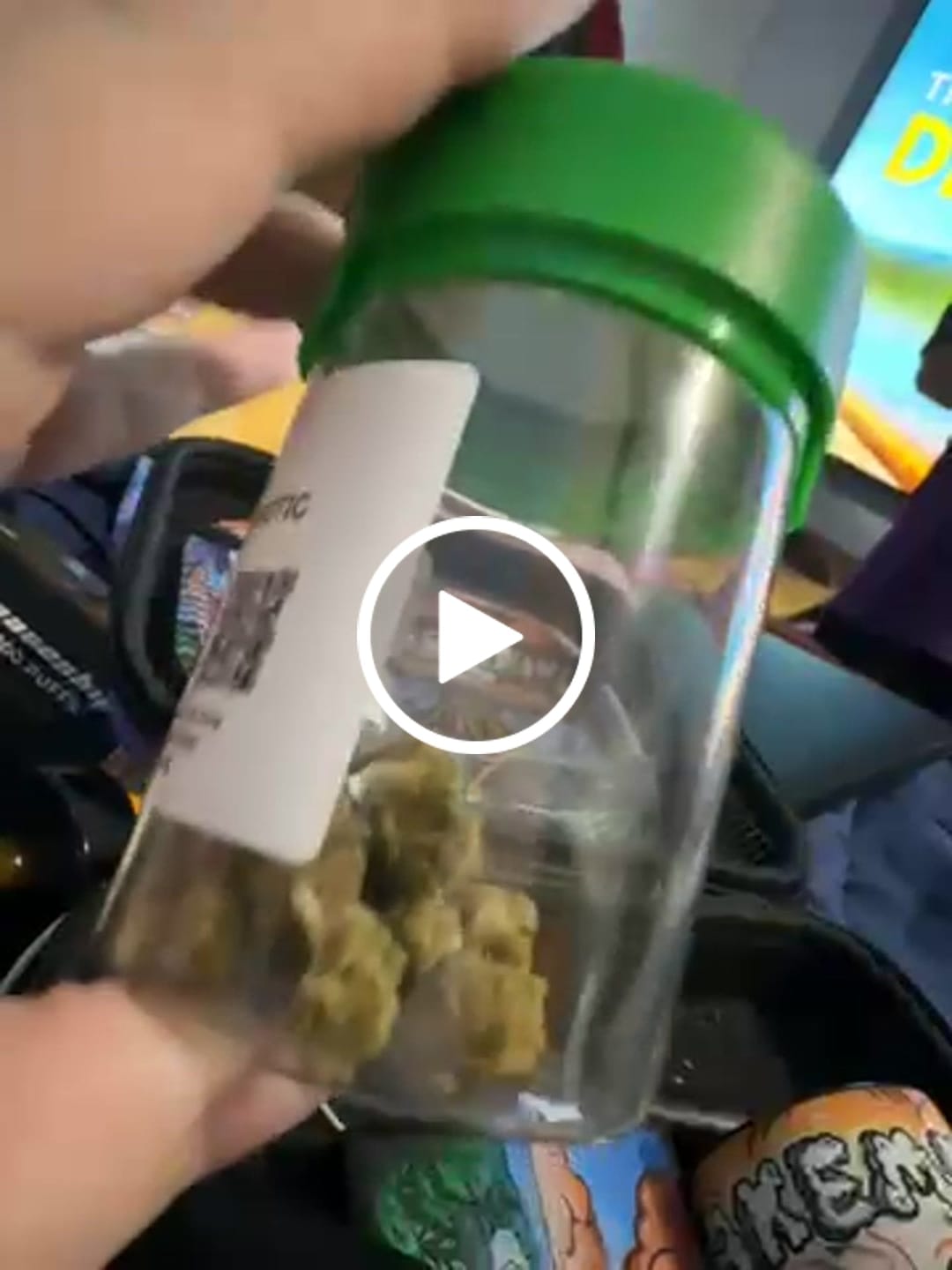 Customer video review of BLUEBERRY OG THCa Flower Exotic Smalls INDICA 14g 28g 112g THC