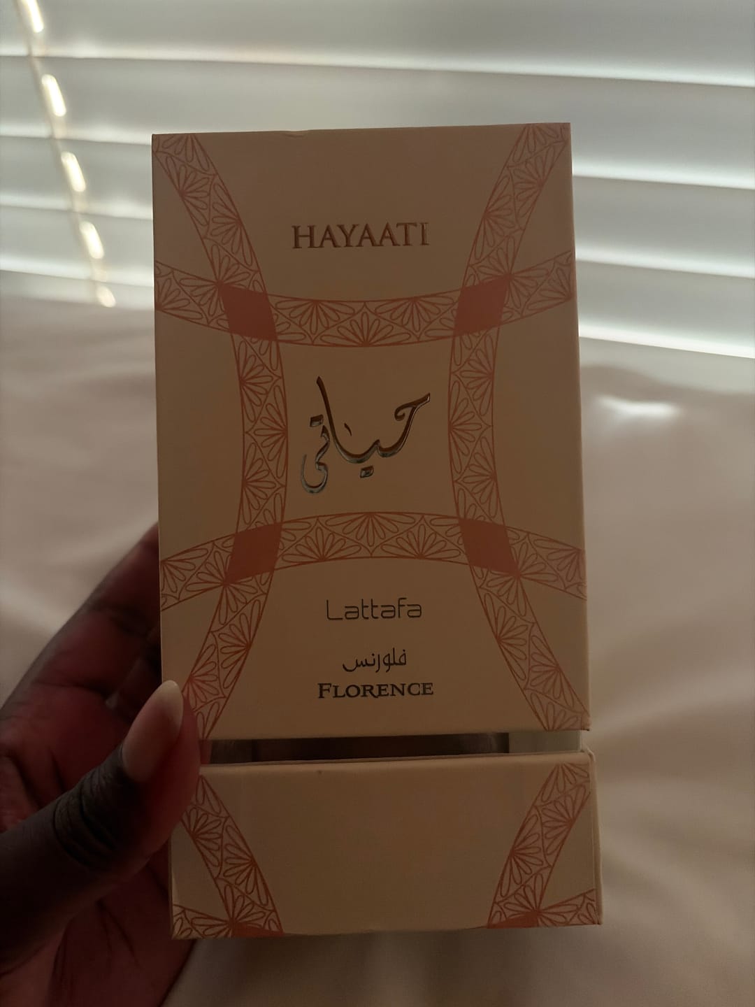 Customer photo review of Hayaati Florence lattafa perfumes 100ml