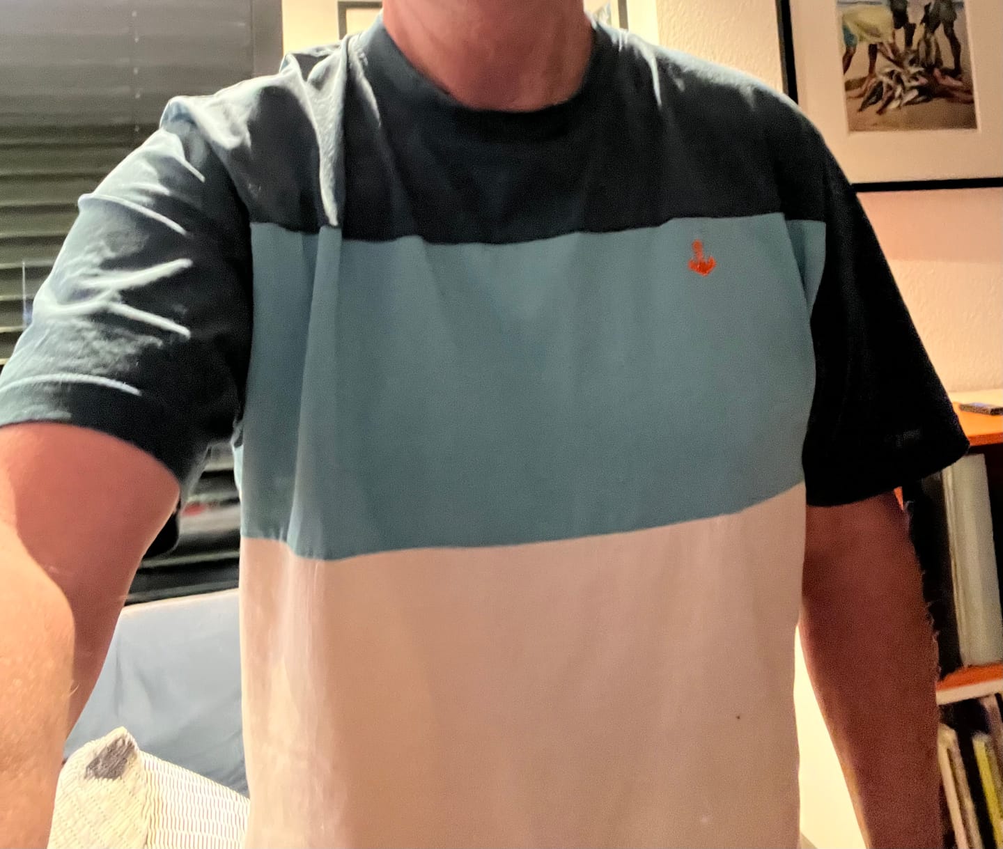 Customer photo review of Mooinzen Multicolor · Unisex Signature Bio T-Shirt (mercerisiert)