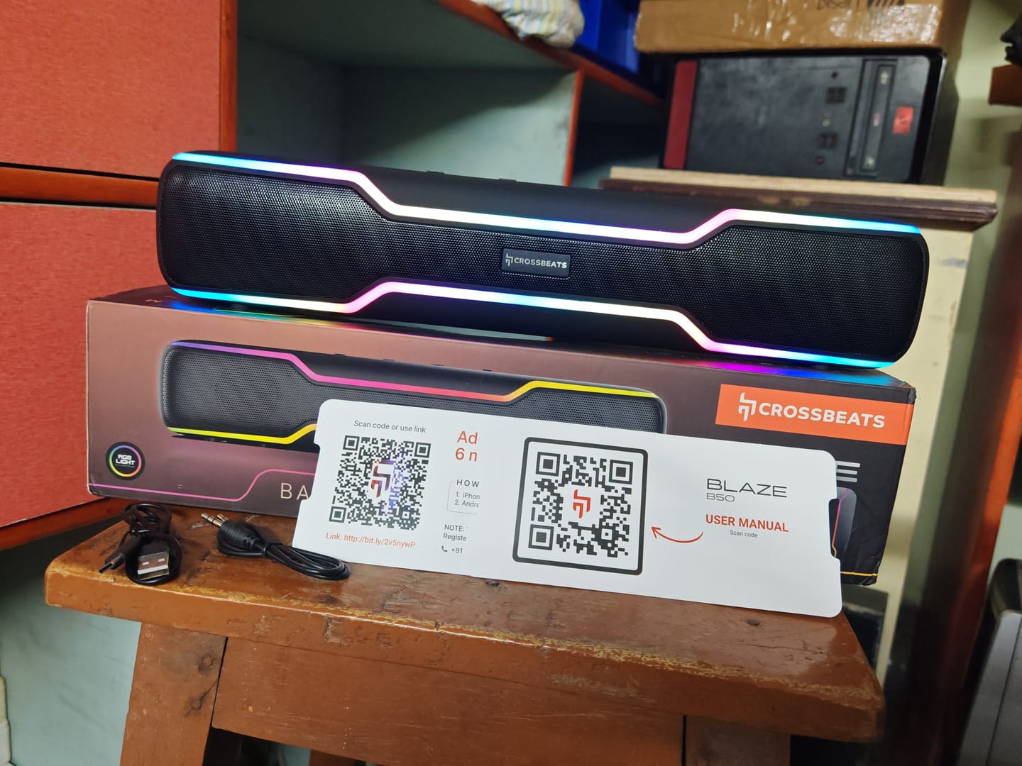 Customer photo review of Blaze B50 Soundbar