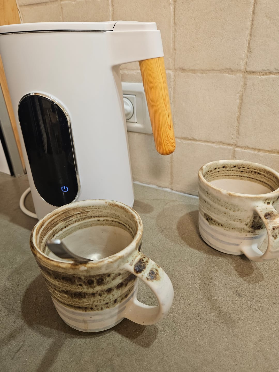 Customer photo review of מאג עם ידית – סדרת גופיטר (430 מ"ל)