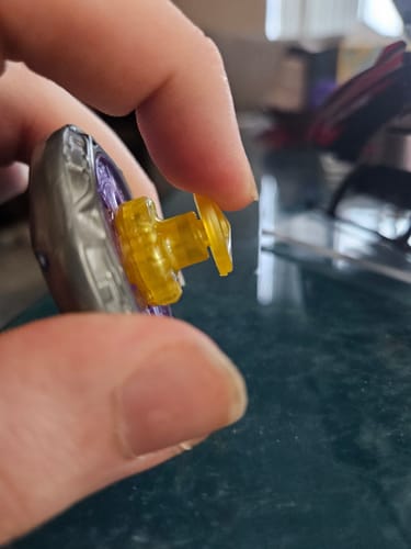 Customer photo review of Takara Tomy Phantom Orion Beyblade BB-118 B:D (Metal Fury) - With Launcher