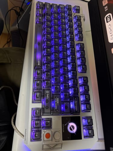 Customer photo review of MelGeek Centauri60/80 Hall Effect Gaming Keyboard