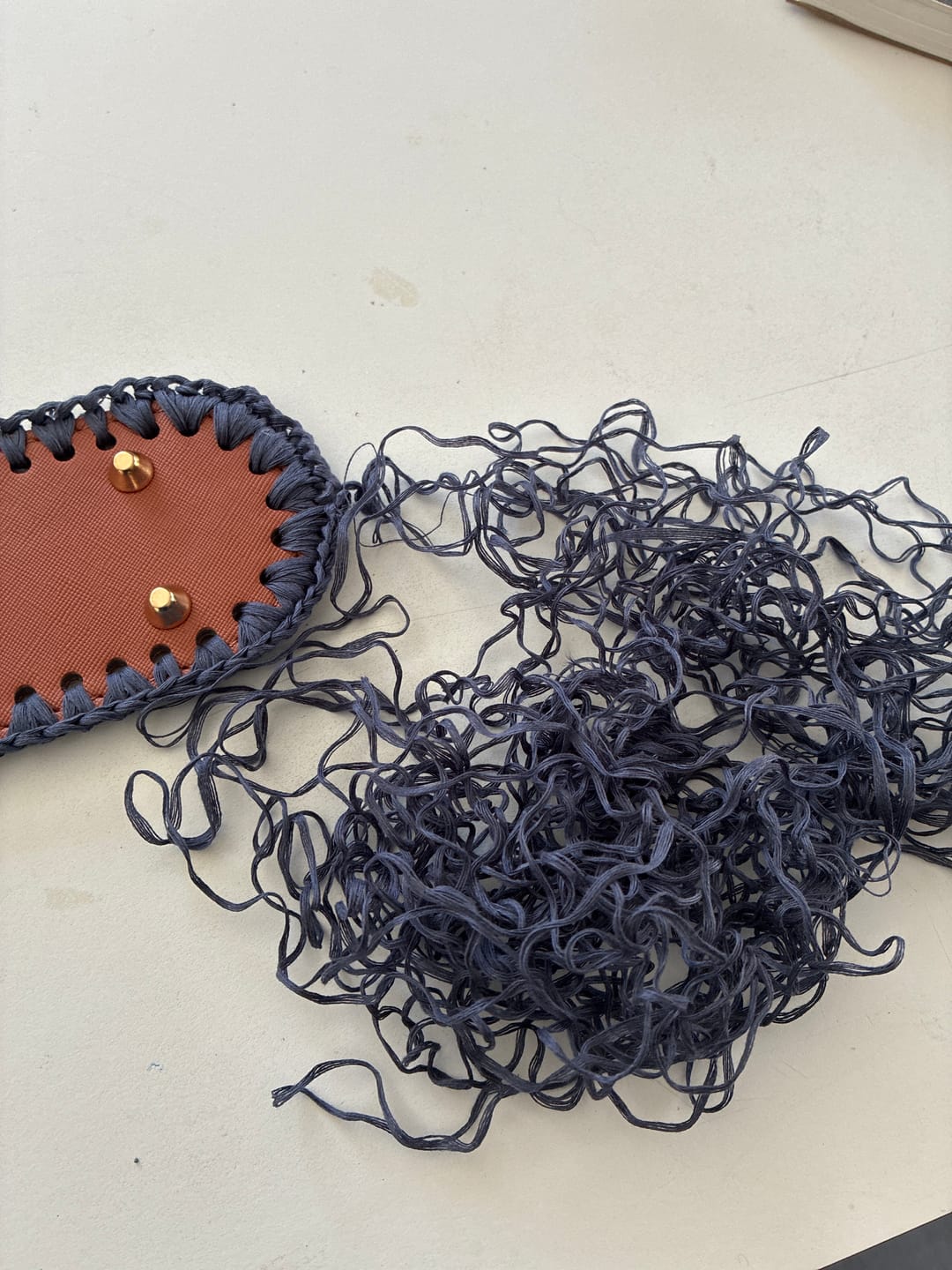 Customer photo review of CrochetPark™ daily carryall tote crochet kit