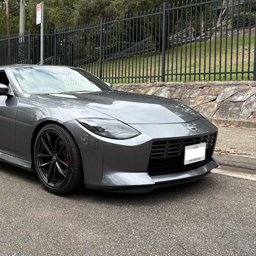 Customer photo review of Nissan 400z RZ34- OEM Plinth Delete Kit (FRONT)