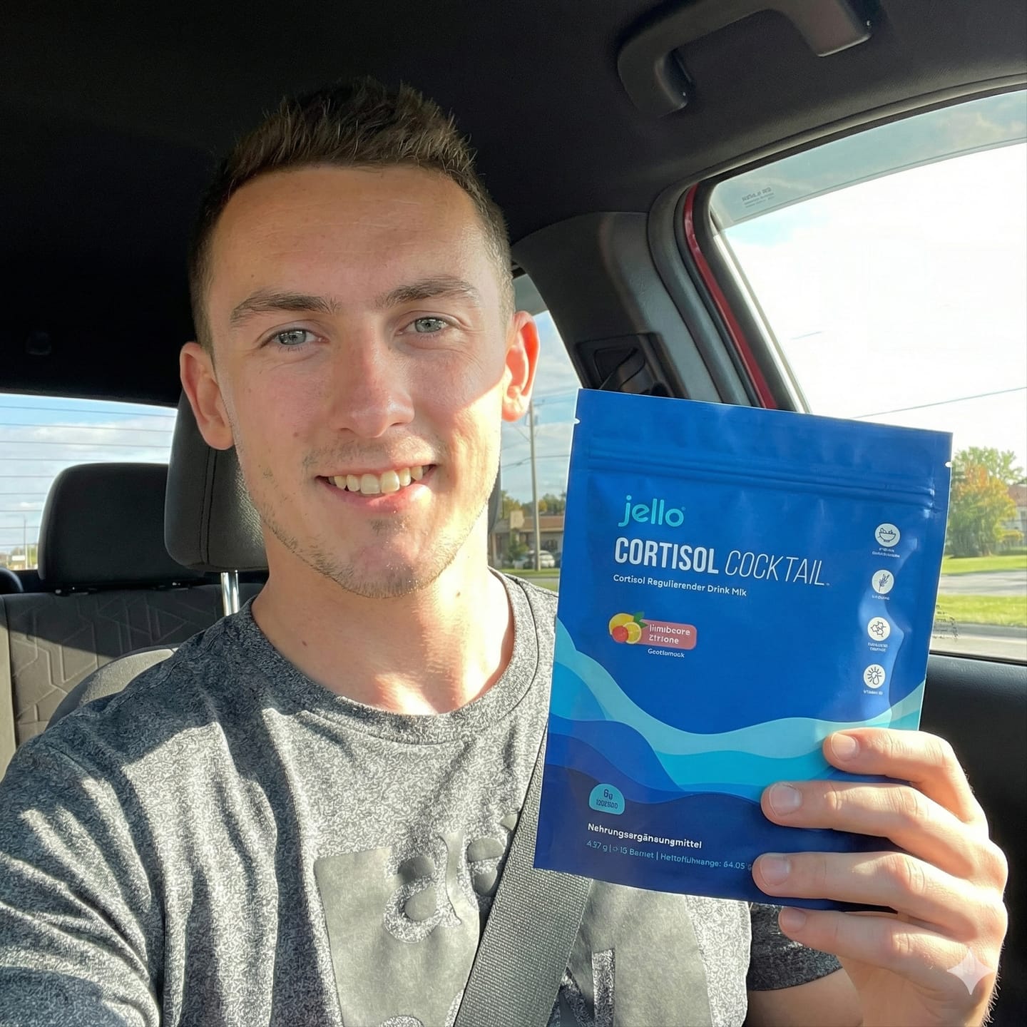 Customer photo review of Jello cortisol Cocktail