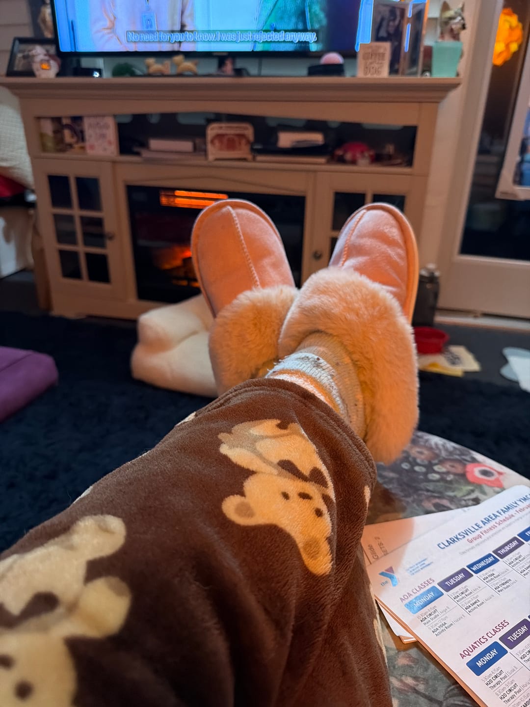Customer photo review of Nordic Comfy Slippers