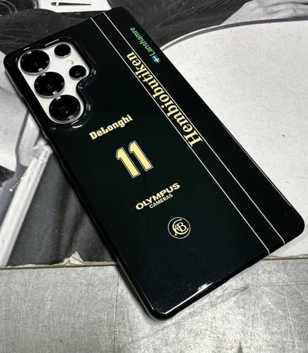 Kundenbewertung mit Foto zu Lotus 97T/98T Senna F1 Livery - Individuelle Hardcase Hülle für Samsung