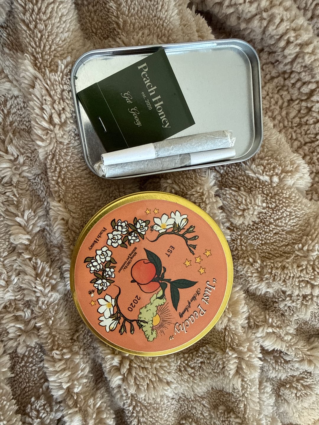 Customer photo review of "Just Peachy" CBD Gummies
