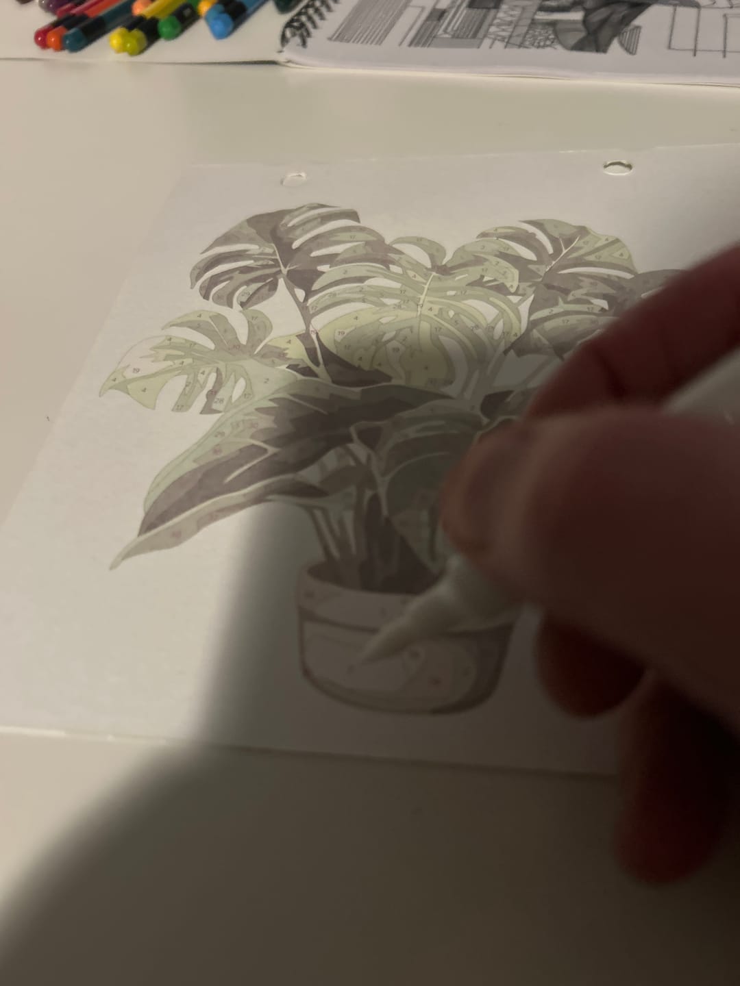 Customer photo review of Nummer Dekker - Acrylmarker voor Schilderen op Nummer