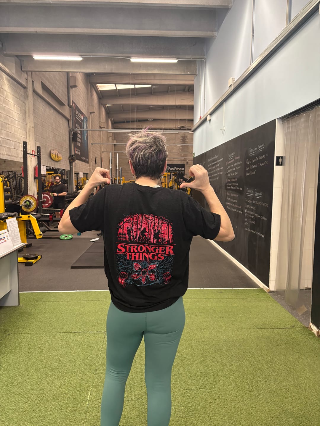 Customer photo review of STRONGER THINGS - UNISEX