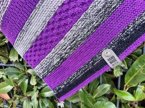 Customer photo review of Kunstleder-Labels mit Chicago Screws - Personalisierte Labels