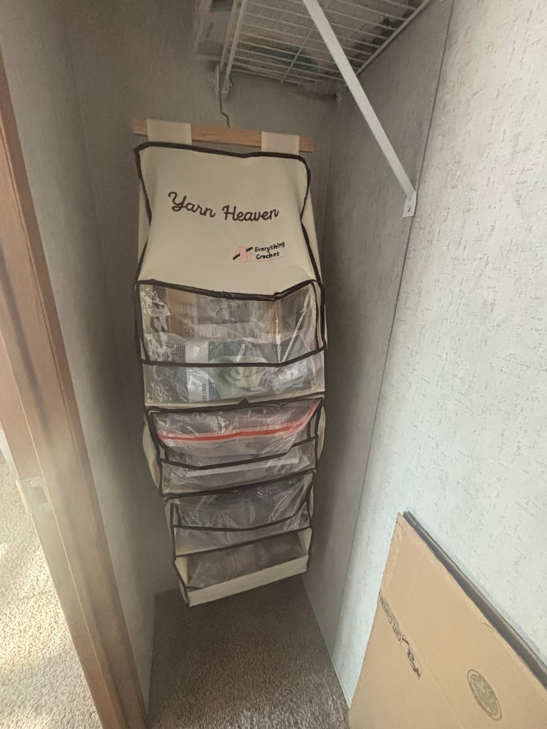 Customer photo review of Yarn Heaven Storage Bag