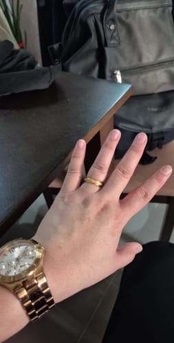 Customer photo review of Killarney Wedding Rings