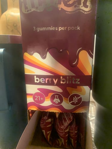 Customer photo review of Mushroom Gummies