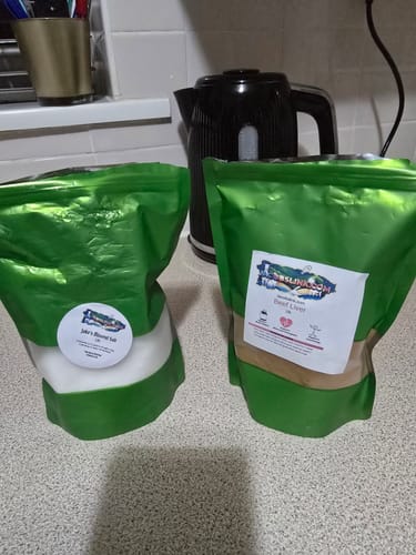 Customer photo review of Beef Liver + Salt Package