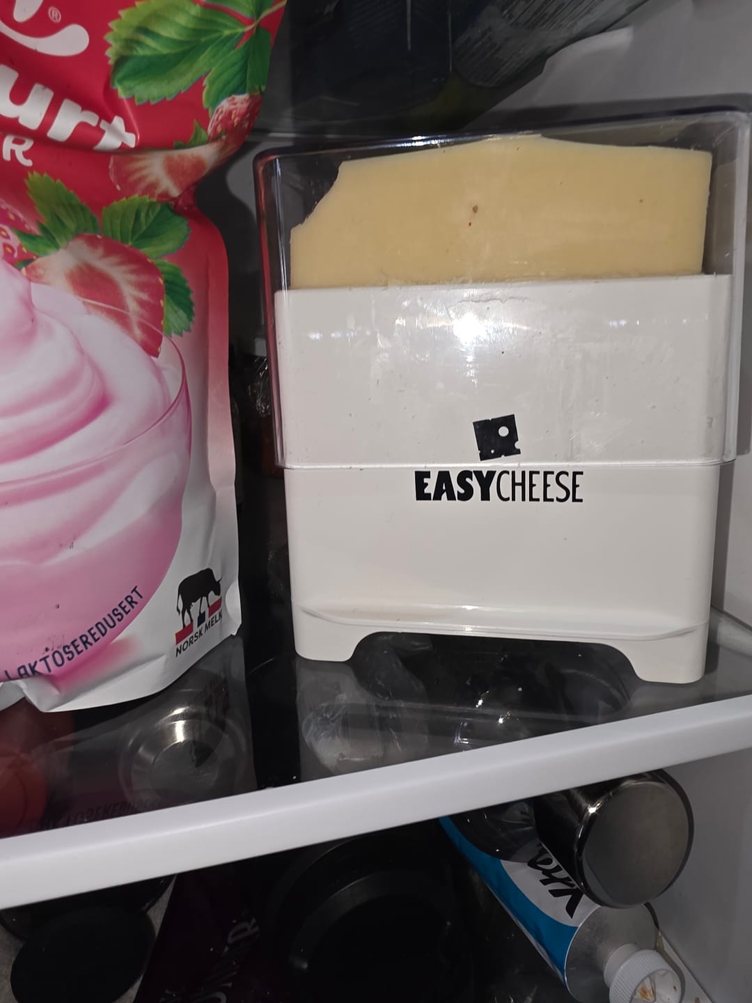 Customer photo review of EasyCheese® Osteklokke Original - Hvit