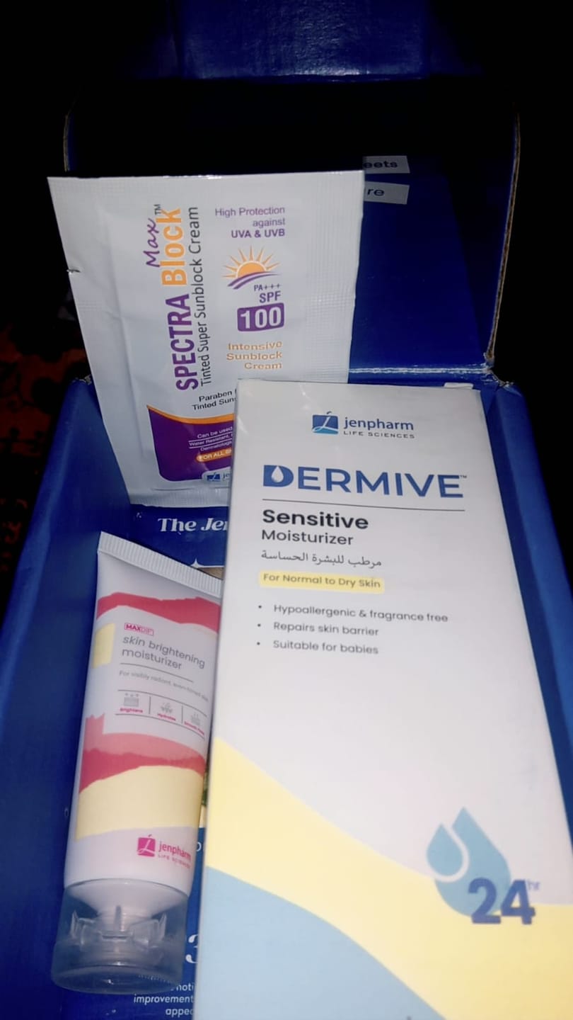 Customer photo review of Dermive Sensitive Moisturizer