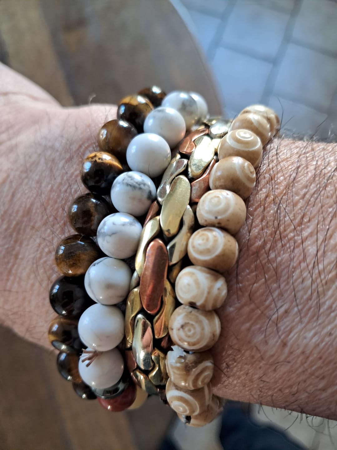 Customer photo review of Bracelets Œil de Bouddha
