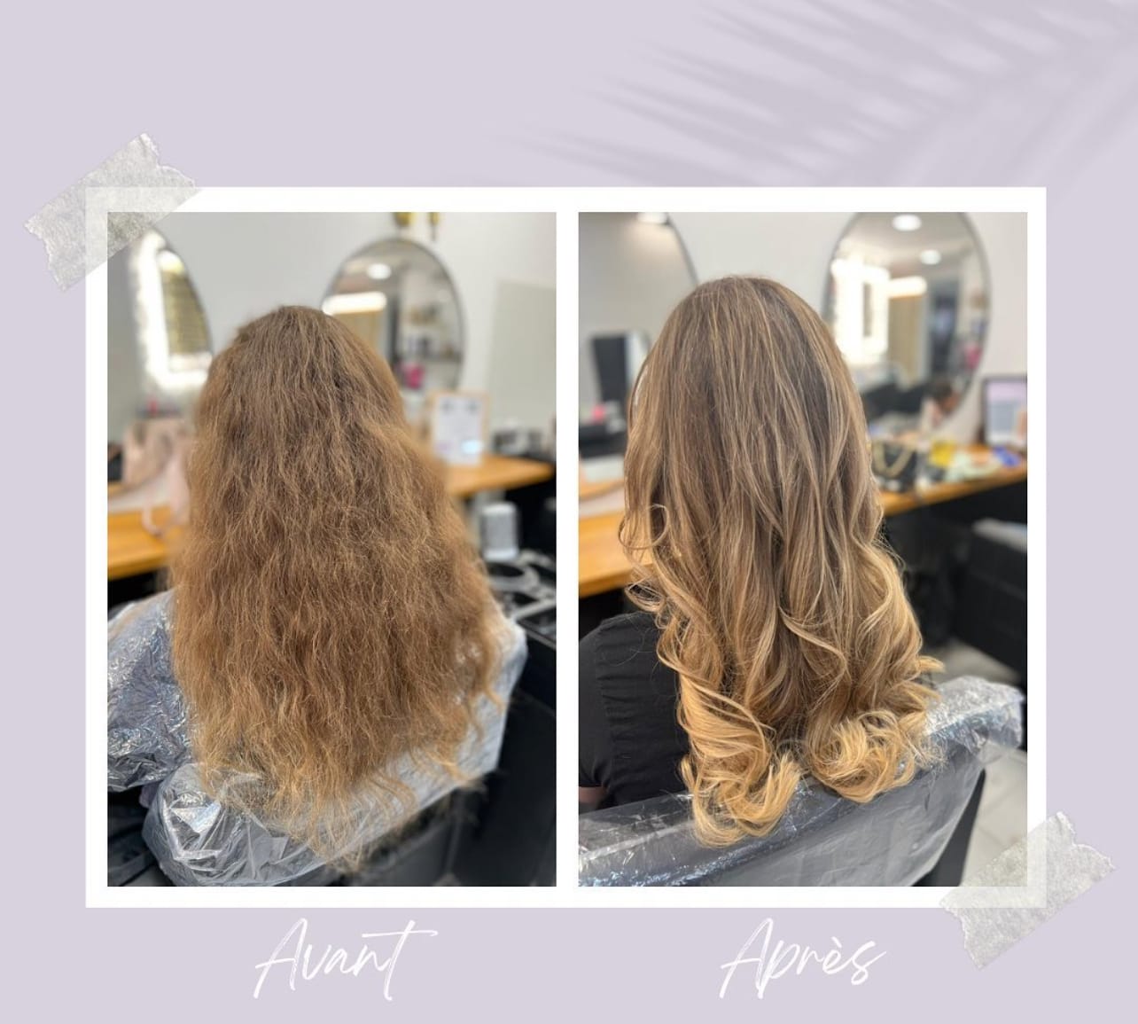 Customer photo review of Shampoing Kératine+ douceur de Miel