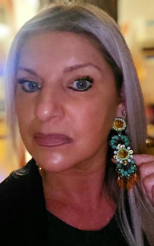 Customer photo review of Orecchini Euridice