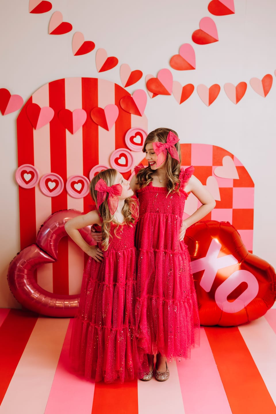 Customer photo review of Glimmer Dress - Festive Fuchsia