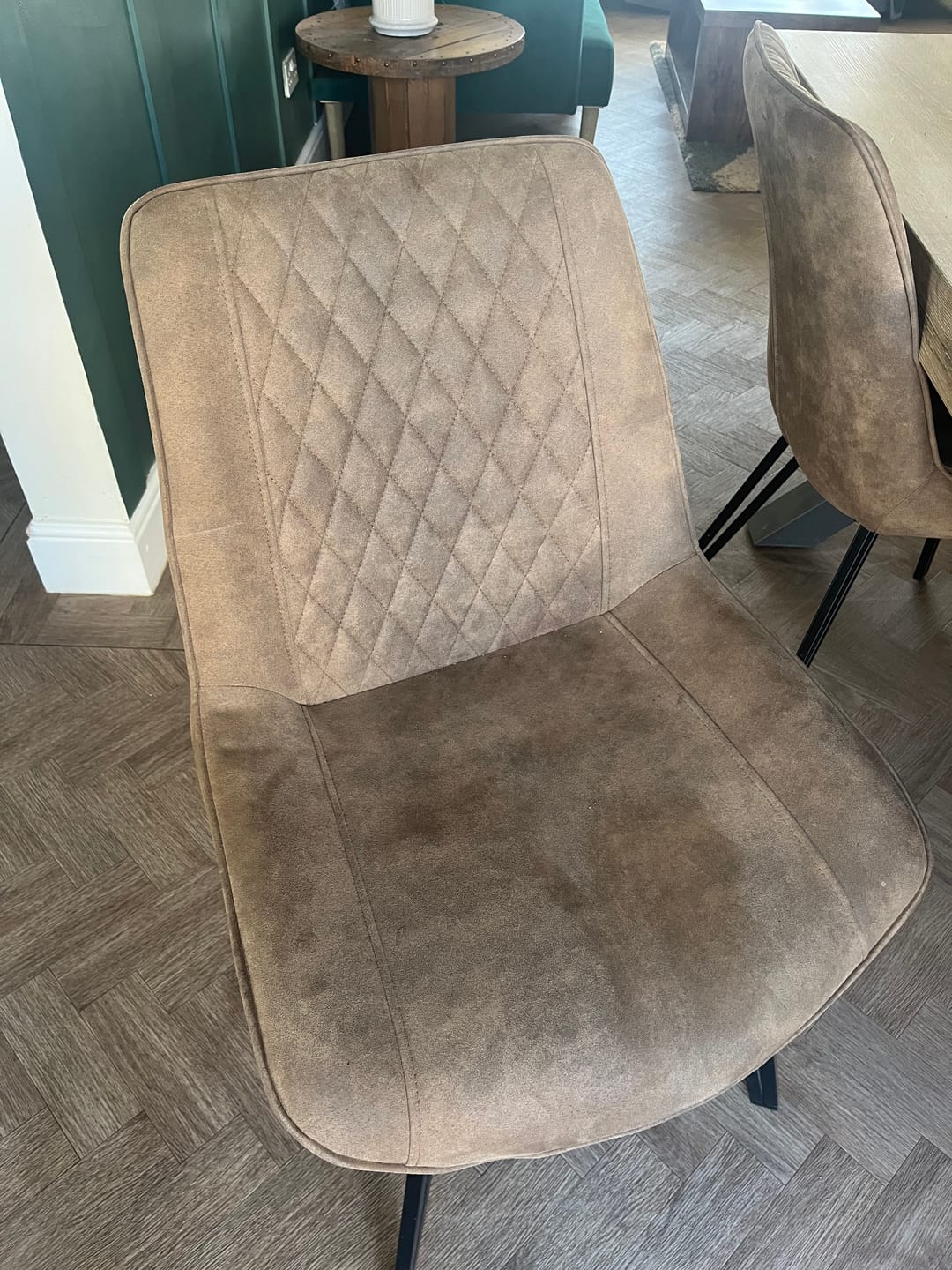 Customer photo review of Fabric Paint -- Dark Green