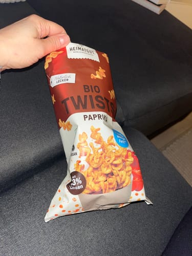 Kundenbewertung mit Foto zu BIO Twists Meersalz