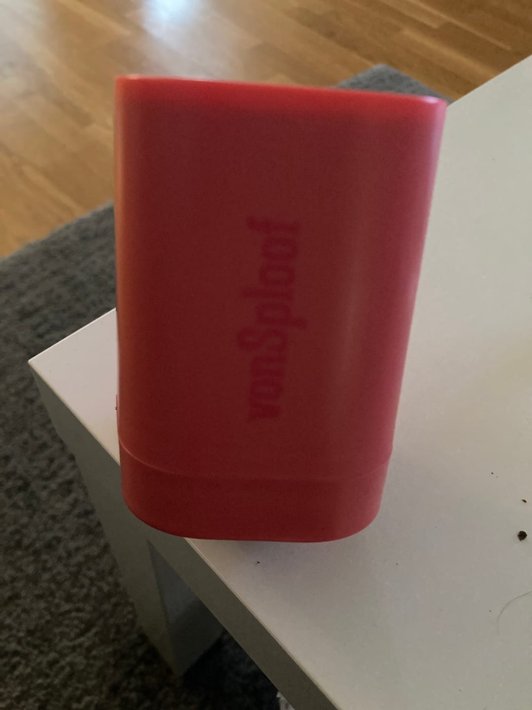 Customer photo review of 3-Pack vonSploof Replacement Filters with Optional Mesh