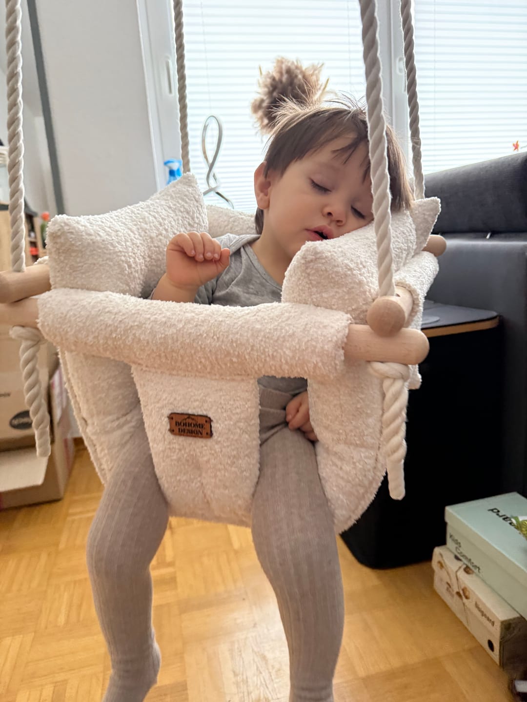 Customer photo review of Premium Alpine Dream Schaukel - Handgefertigte Schaukel