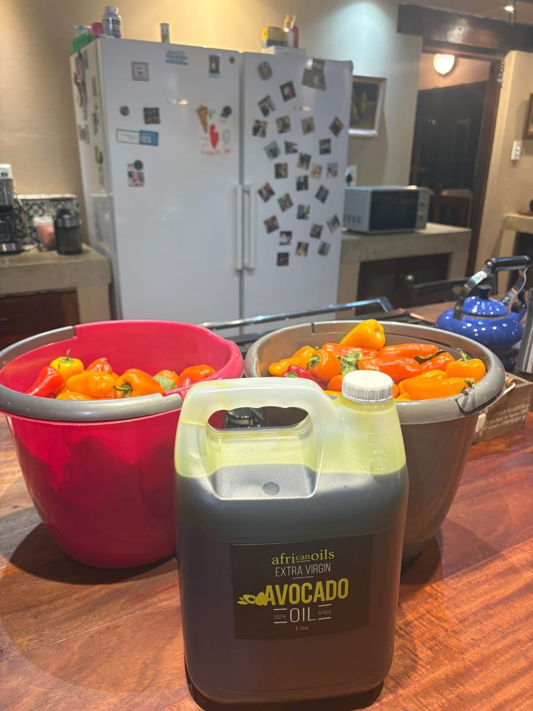 Customer photo review of 5L Extra Virgin Cold Pressed Avocado Oil