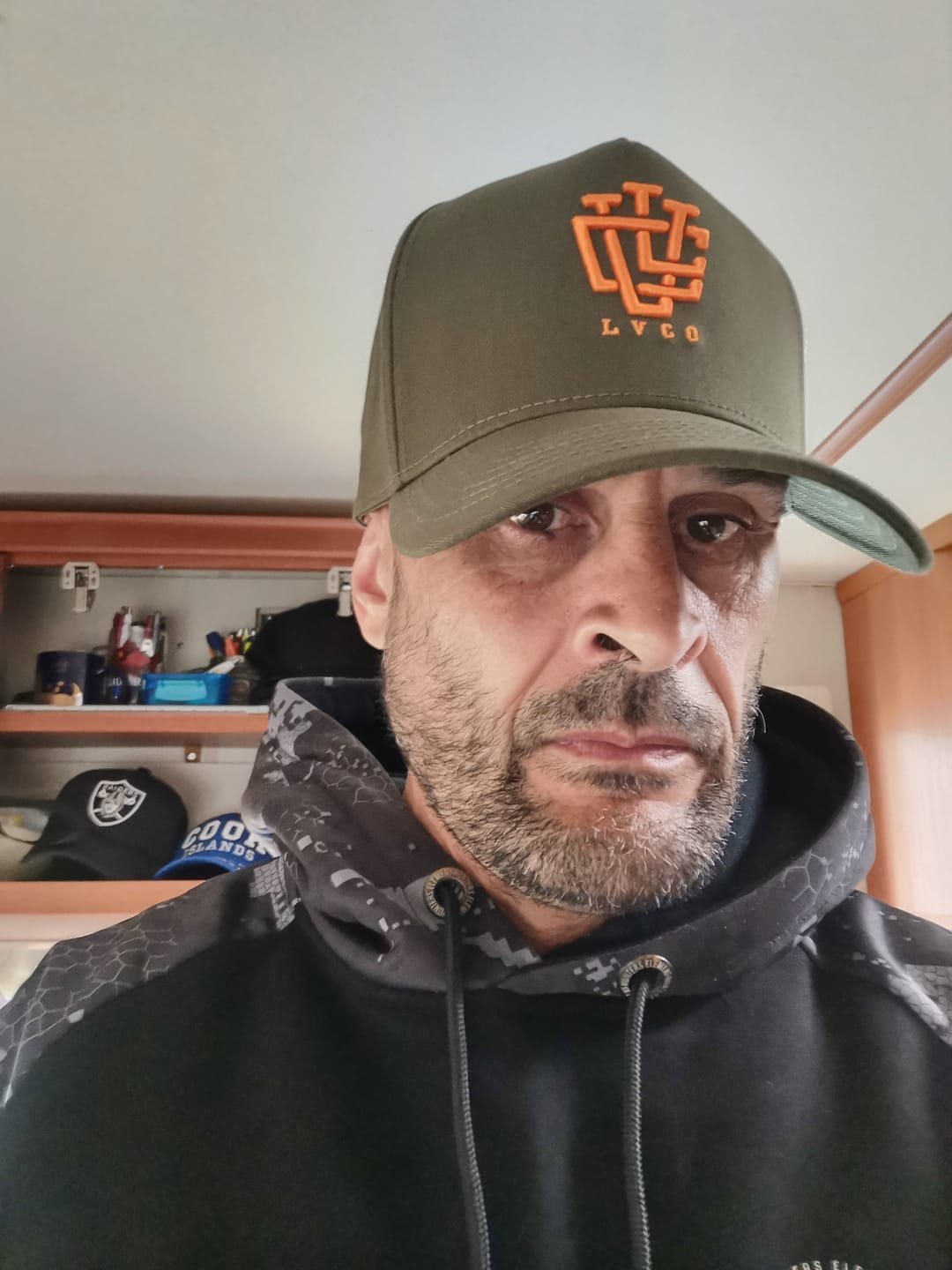 Customer photo review of LVCO "Khaki Blaze" A-Frame Snapback