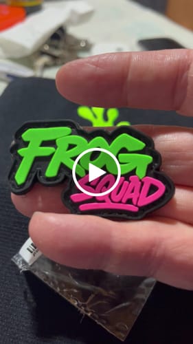 Customer video review of Belt Patch - Frog Squad