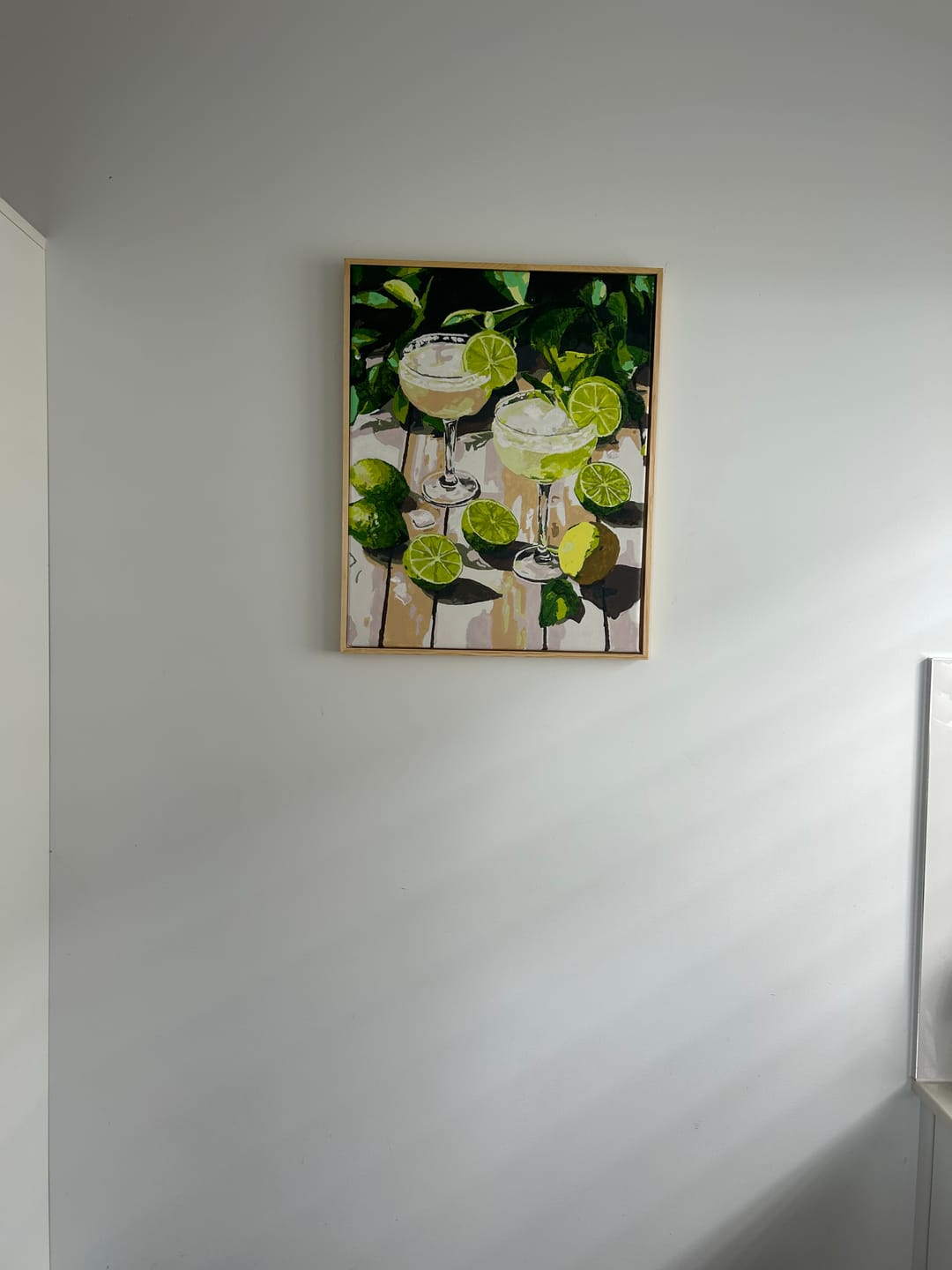 Customer photo review of Margarita cocktails | Paint by Numbers