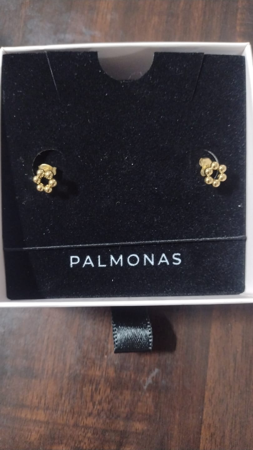 Customer photo review of Classic Chic Stud Earrings