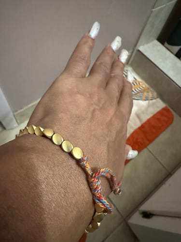 Customer photo review of 2 Tibetan Bracelets of Fortune