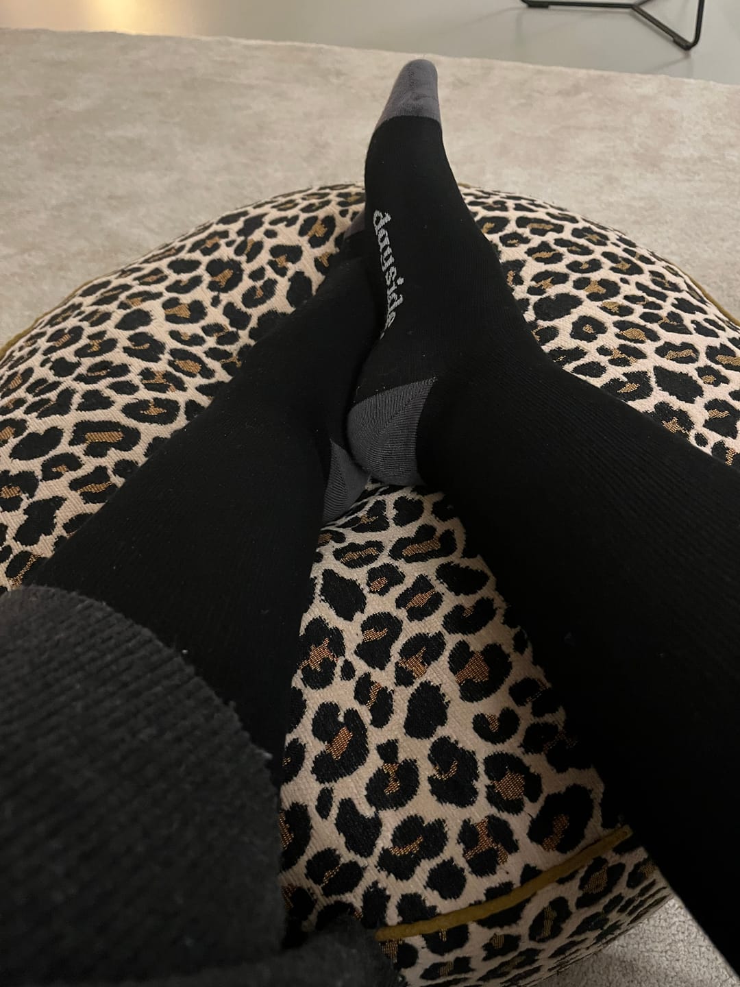 Customer photo review of Midnight Blend Compression Socks