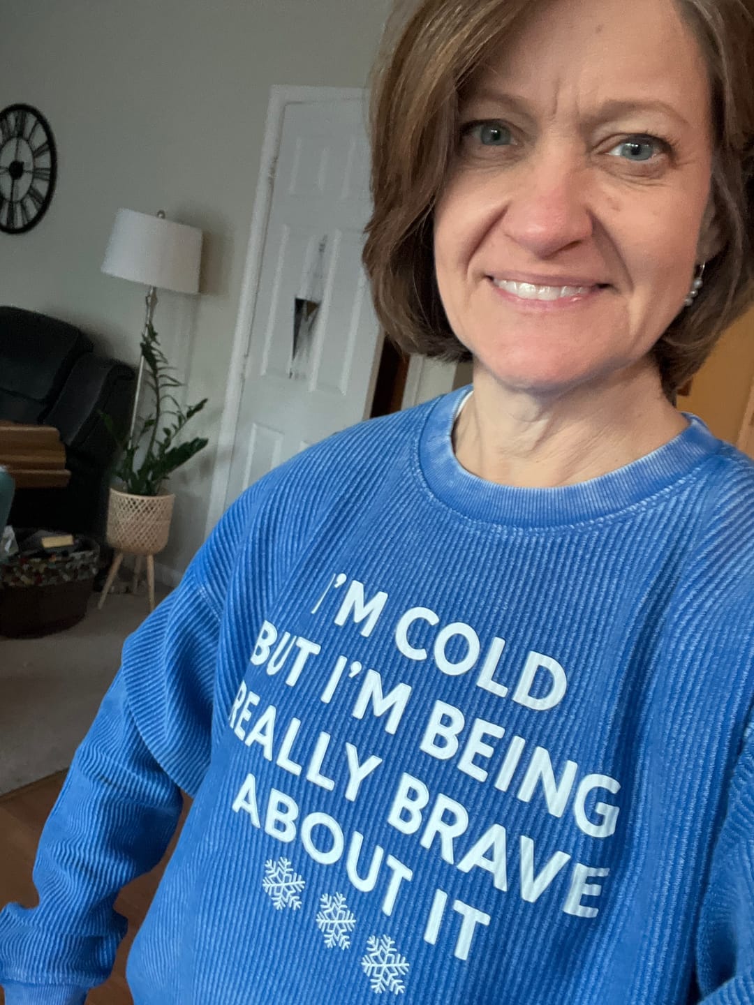 Customer photo review of I'm Cold But Am Being Really Brave