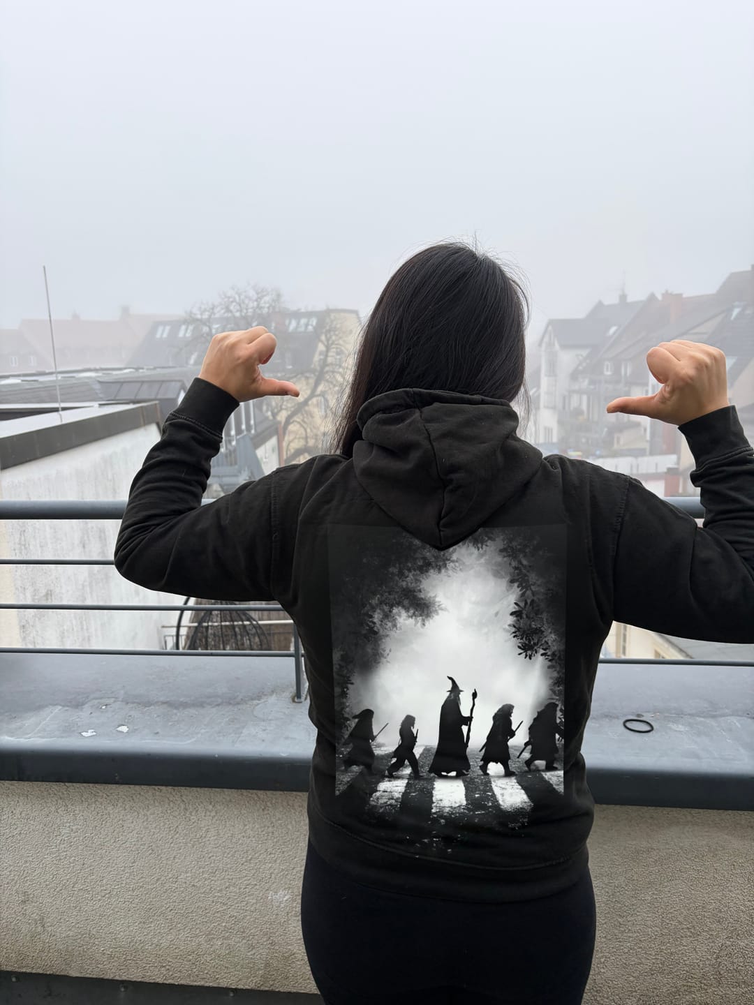 Customer photo review of Hoodie Happy Heart