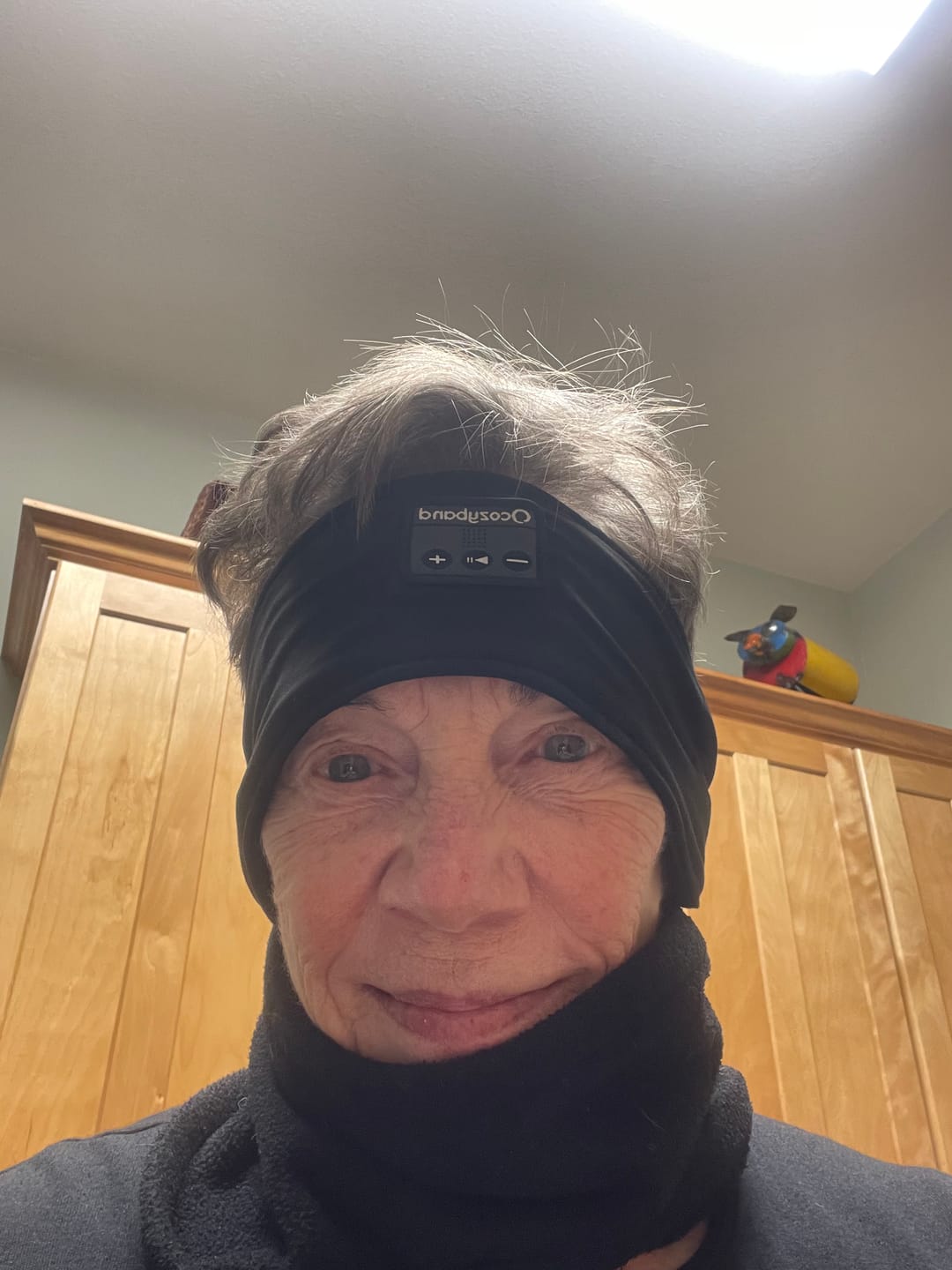 Customer photo review of CozyBand Wireless Headphones