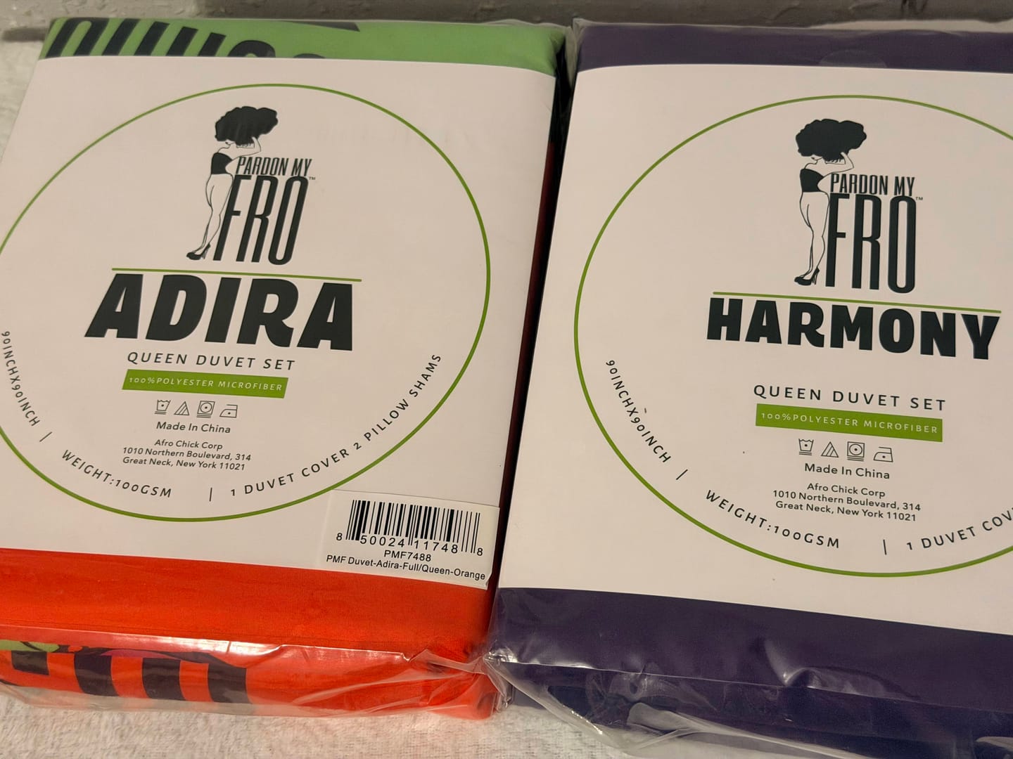 Customer photo review of Harmony Duvet Cover & Pillow Sham Set