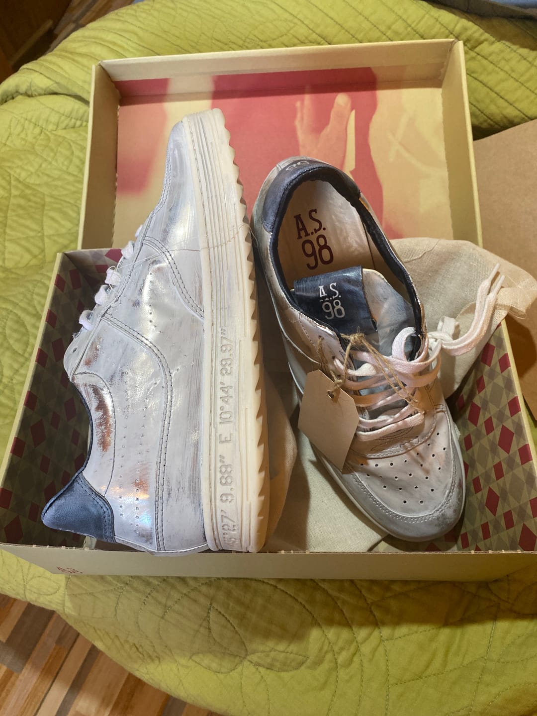 Customer photo review of ZAPATILLA OASIS ARGENTO