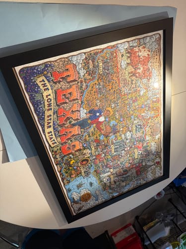 Customer photo review of Texas | 1000 Piece Puzzle
