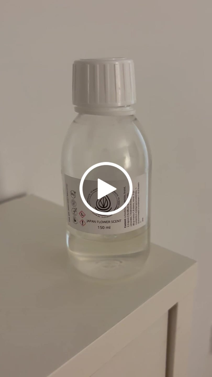 Customer video review of Fragancia JAPAN FLOWER SCENT