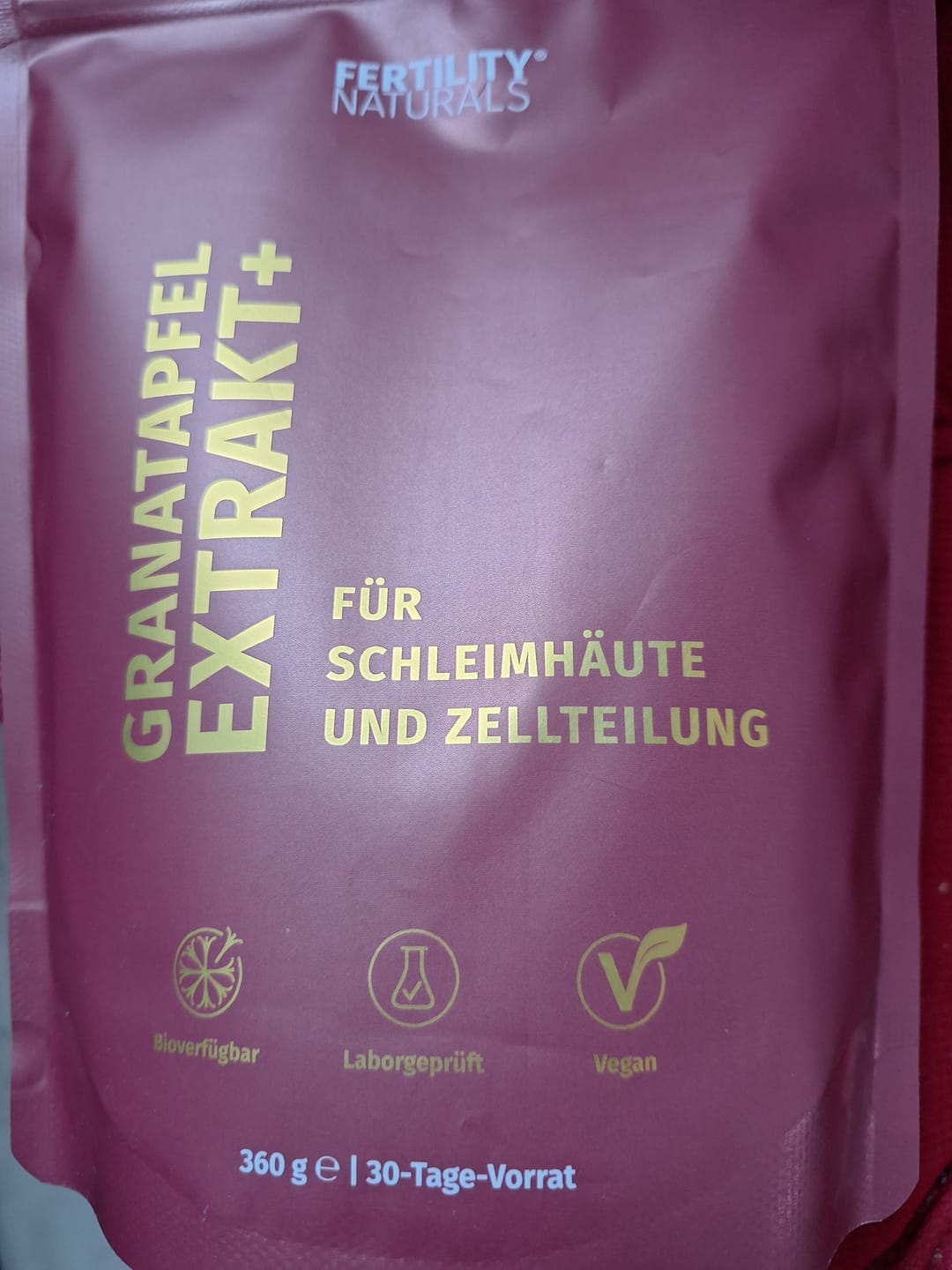 Customer photo review of Granatapfel Extrakt+