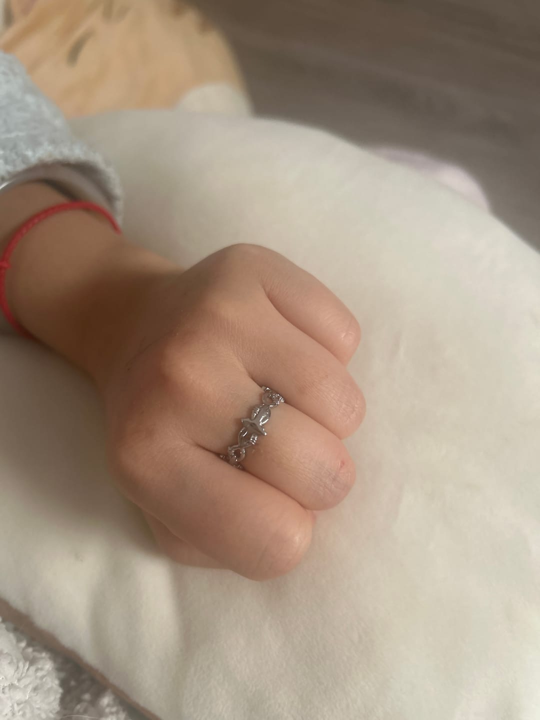 Customer photo review of BARBED WIRE RING