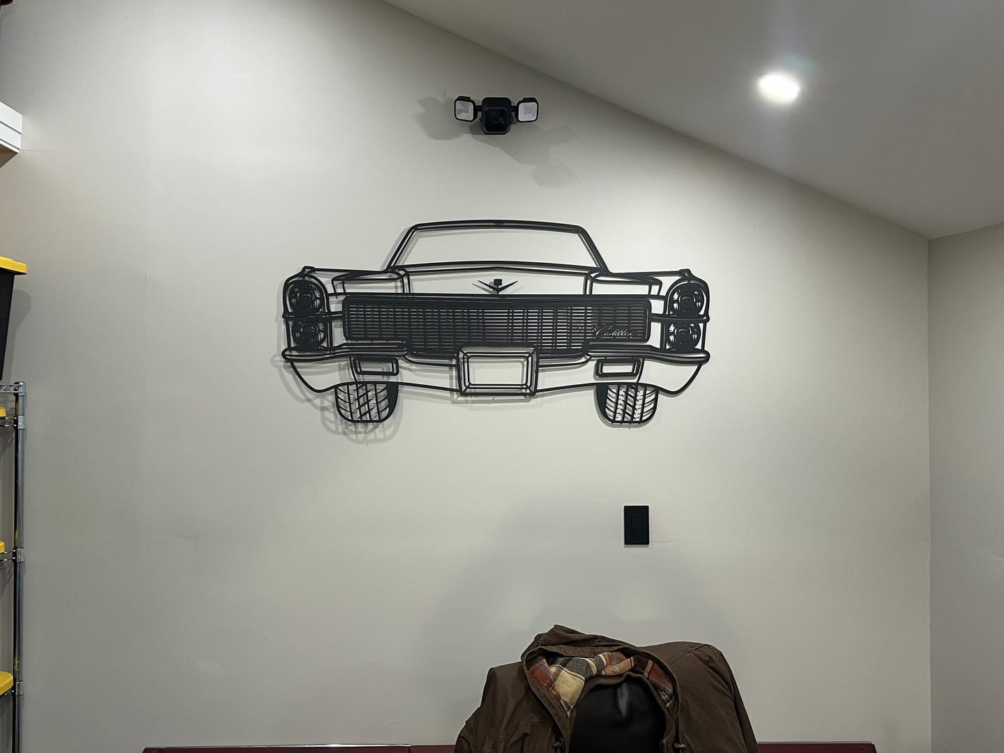 Customer photo review of Your Personalized Car Metal Wall Art - MT1113